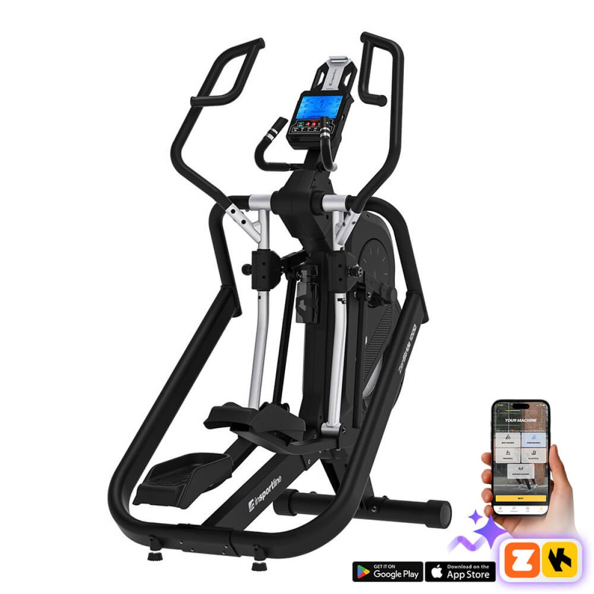 Eliptický trenažér inSPORTline ZenStride 1000 · záber 1