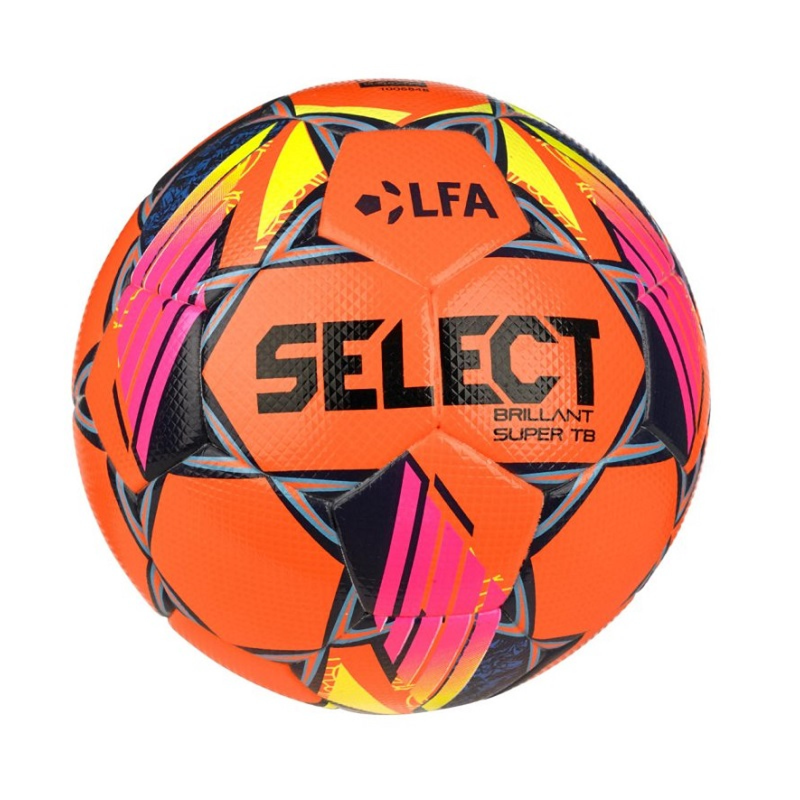 Futbalová lopta SELECT FB Brillant Super TB SK Chance Liga 2024/25 5 oranžová-modrá · záber 1
