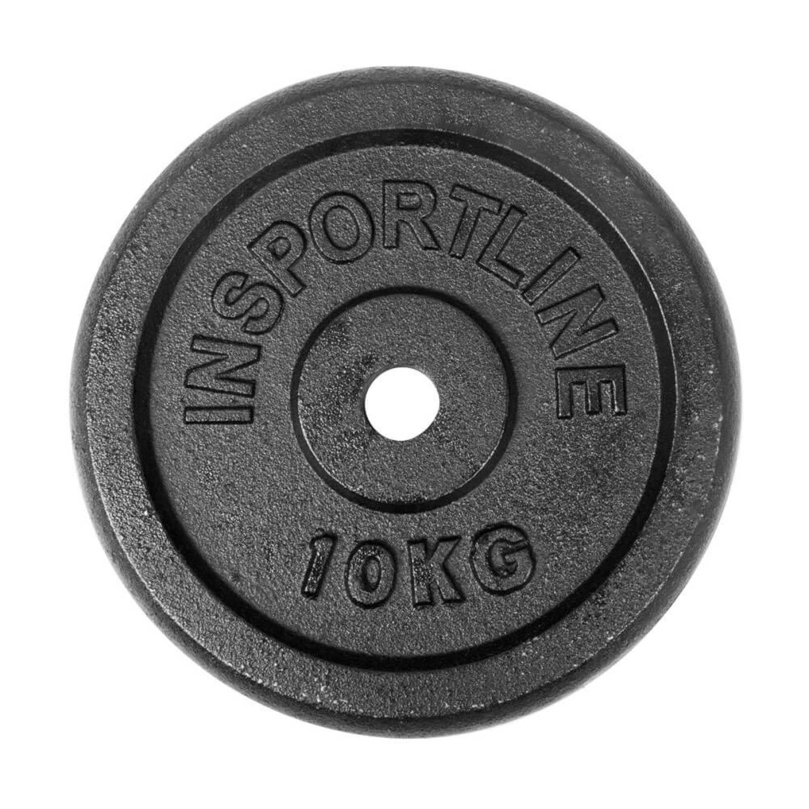 Liatinové závažie inSPORTline Castblack 10 kg 30 mm · záber 1