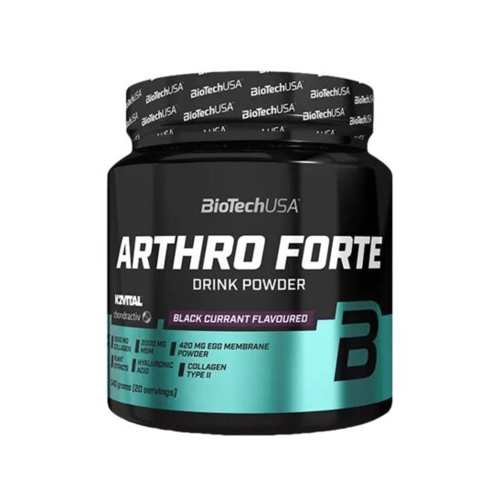 Arthro Forte Drink Powder - Biotech USA 340 g Tropical Fruit · záber 1