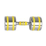 Chrómová činka inSPORTline Yellsteel 12 kg · záber 2