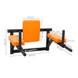 Bradlá na stenu inSPORTline RK120 - Farba: Oranžová · záber 2
