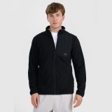 Pánsky regular fleece so stojačikom - čierny · záber 3
