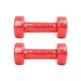 Vinylové činky inSPORTline Smoothbell 2 x 1,5 kg · záber 2