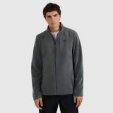 Pánsky regular fleece so stojačikom - sivý · záber 1
