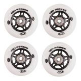 In-line kolieska WORKER 76mm a ložiská ABEC-7 chrome - Set 4 ks · záber 1