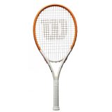 Wilson Roland Garros Elite Tennis Racket - Veľkosť: 2 | Farba: Biela, Oranžová · záber 1