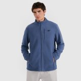 Pánsky regular fleece so stojačikom - tmavomodrý · záber 3