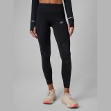Legíny na behanie rýchloschnúce dámske - čierne · záber 2
