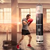 Boxovacie vrece inSPORTline Robkin 180x35cm / 50 kg - Farba: Biela · záber 3