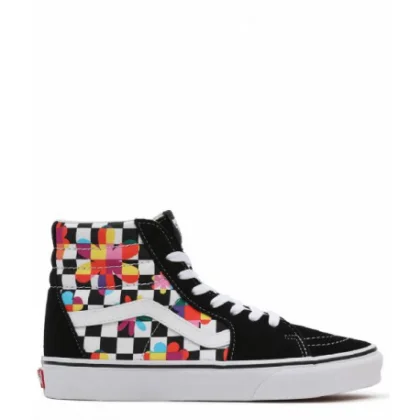 Dámska vychádzková obuv VANS UA SK8-HI (Floral Checkerboard) black true white