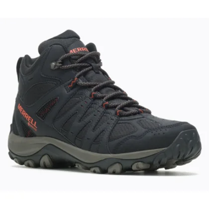 Pánska členková turistická obuv MERRELL Accentor 3 Sport Mid GTX M black tangerine