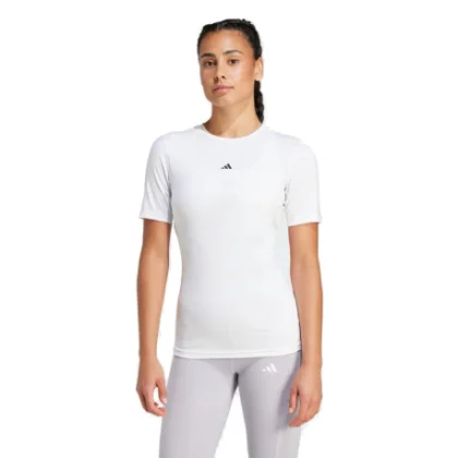 Dámske tréningové tričko s krátkym rukávom ADIDAS TF TRAIN T WHITE