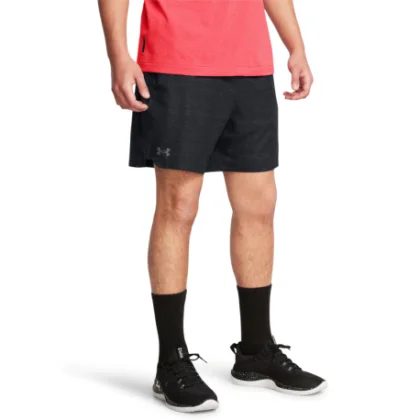 Pánske tréningové kraťasy UNDER ARMOUR UA Vanish Woven 6in Prnt Sts-BLK