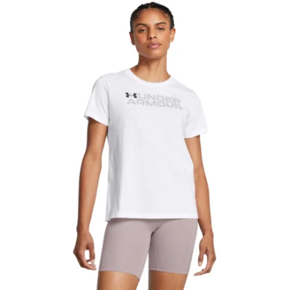 Dámske tričko s krátkym rukávom UNDER ARMOUR UA W BL PACK SS-WHT