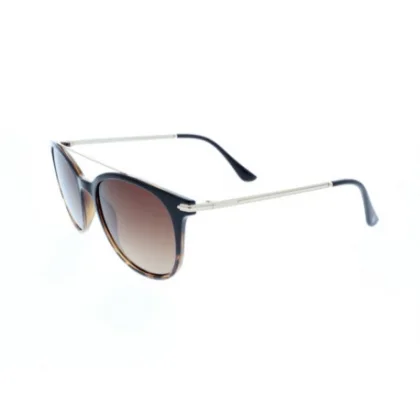 Slnečné okuliare H.I.S. POLARIZED HPS98101-2, brown, brown gradient with silver flash POL