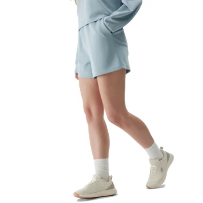 Dámske teplákové kraťasy 4F SHORTS CAS-WSS24TSHOF324-34S-LIGHT BLUE