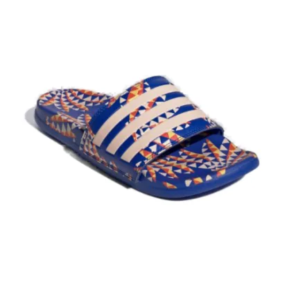 Dámske šlapky (plážová obuv) ADIDAS Adilette Comfort bold blue bliss orange bold blue