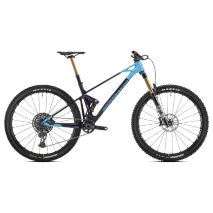 Horský bicykel MONDRAKER Raze Carbon RR, deep purple light blue