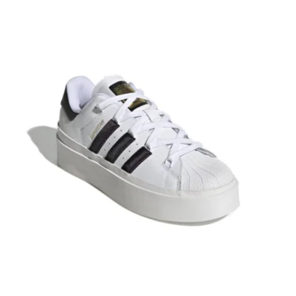 Dámska vychádzková obuv ADIDAS ORIGINALS SUPERSTAR BONEGA W-FTWWHT CBLACK GOLDMT