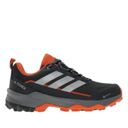 Pánska nízka turistická obuv ADIDAS Terrex Skychaser AX5 GTX M grey six matte silver semi impact orange