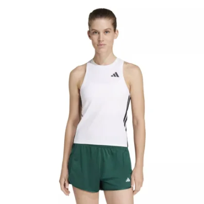 Dámske tréningové tielko ADIDAS WE 3S TK WHITE BLACK