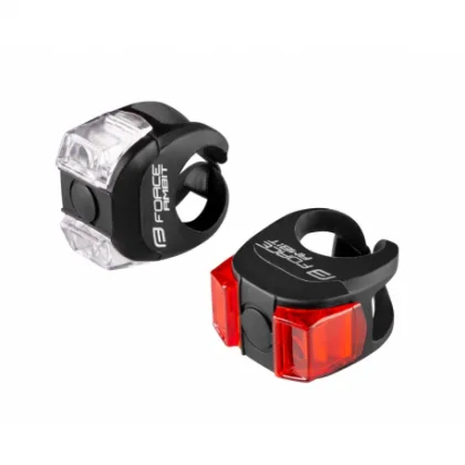 Svetlo na bicykel FORCE F AMBIT BATTERY FRONT REAR