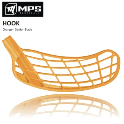 Florbalová náhradná čepeľ MPS HOOK Orange L