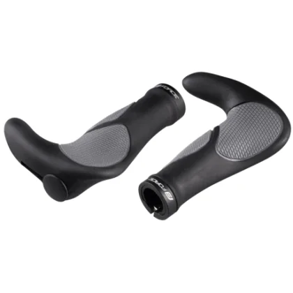 Rohy (bulhorny) na bicykel FORCE F GEL bullhorn 102mm, black-grey