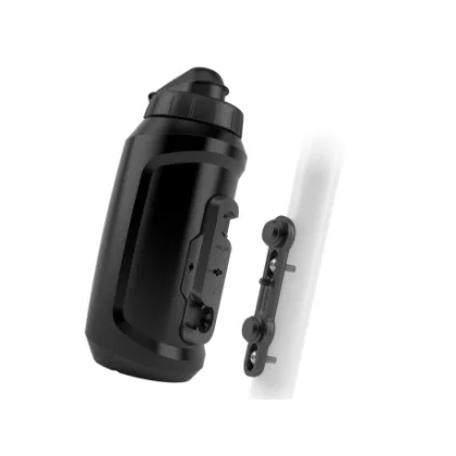Fľaša na bicykel FIDLOCK set láhve s držákem BOTTLE TWIST 750 ml Black
