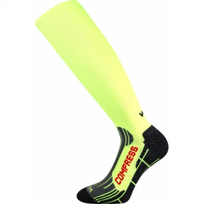 Bežecké kompresné podkolienky VOXX 1 PACK-Flex-neon yellow