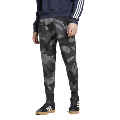 Pánske zateplené tepláky ADIDAS M CAMO PT-IY6636-Black