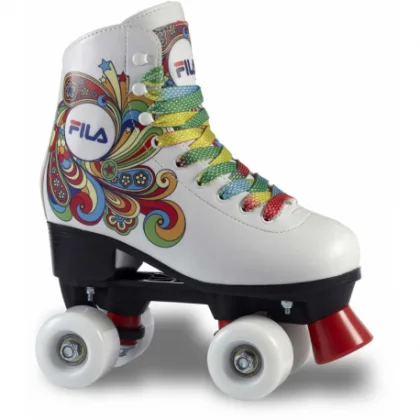 Dámske dvojradové kolieskové korčule FILA SKATES BELLA WHITE