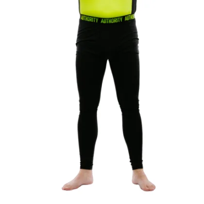 Pánske termo zateplené legíny AUTHORITY WARMIE II pants M black