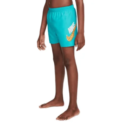 Chlapčenské plavky NIKE SWIM WAFFLE SWOOSH 4 inch DUSTY CAC-DUSTY CACTUS