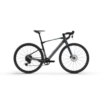 Gravel elektrobicykel MONDRAKER Dusty Carbon, nimbus grey black obsidian grey