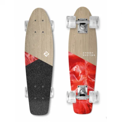 Skateboard STREET SURFING BEACH BOARD WOOD BloodyMary
