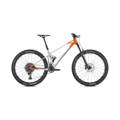 Horský bicykel MONDRAKER Raze Carbon R, racing silver orange