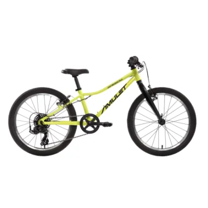 Detský horský bicykel AMULET 20 Speedy SMU, fluo yellow black