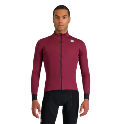 Pánska cyklistická bunda SPORTFUL Fiandre light no rain jacket, red wine