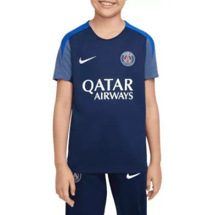 Chlapčenský futbalový dres s krátkym rukávom NIKE PSG Y NK DF STRK SS TOP K