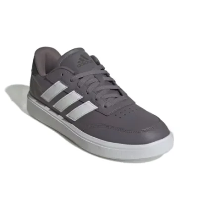 Pánska rekreačná obuv ADIDAS Courtblock M trace grey cloud white shadow olive