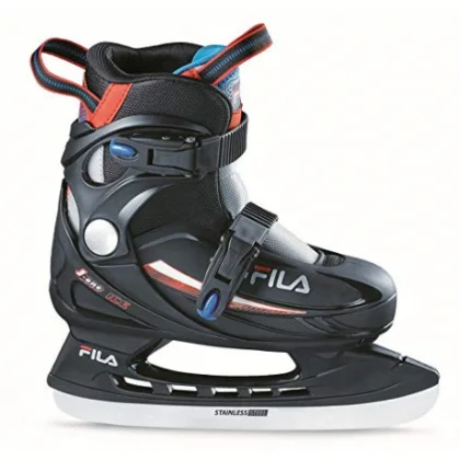 Juniorské ľadové korčule FILA SKATES J-ONE ICE HR BLK RED BLUE