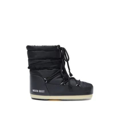 Dámske nízke zimné topánky MOON BOOT LIGHT LOW NYLON, 001 black
