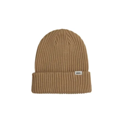 Pánska zimná čiapka VANS MN CLIPPED CUFF BEIE NEW DIRT