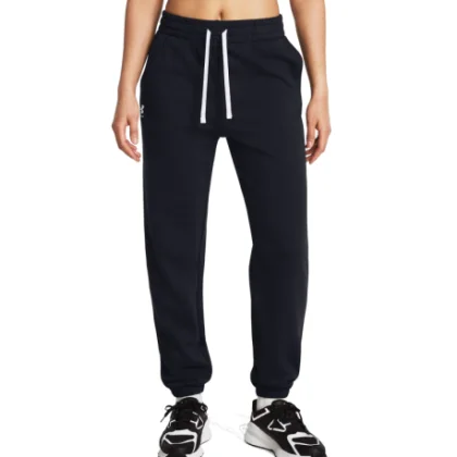 Dámske tepláky UNDER ARMOUR UA Rival Terry Jogger - BLK