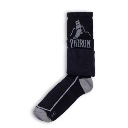 Turistické ponožky PHERUN Merino Pherun Black