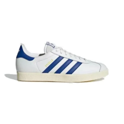 Pánska vychádzková obuv ADIDAS ORIGINALS Gazelle core white team royal blue cream white