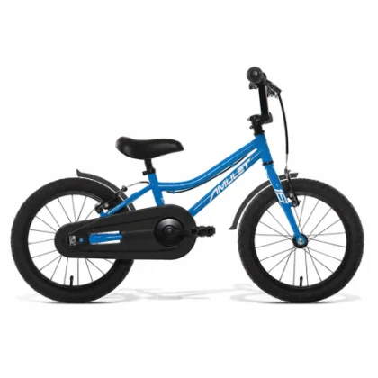 Detský horský bicykel AMULET 16 Rookie, strong blue silver