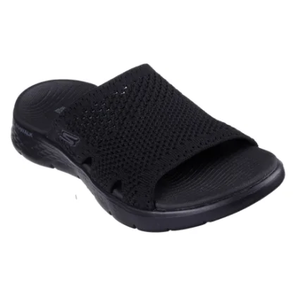 Dámske šlapky (plážová obuv) SKECHERS Go Walk Flex Sandal Elation W black